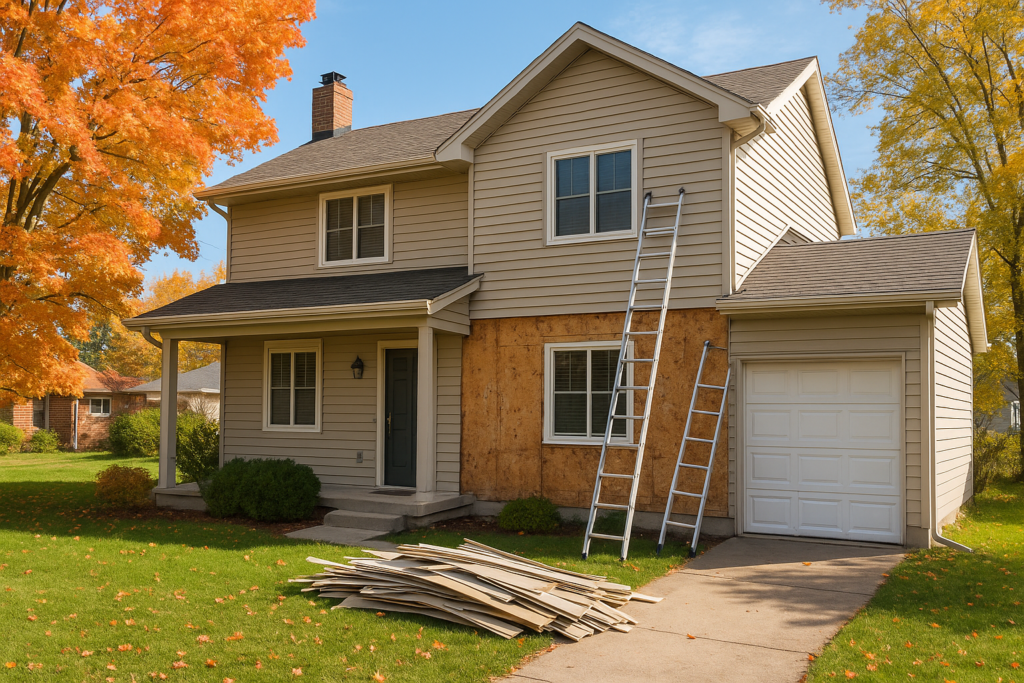 Read more about the article Planning Your Siding Removal Project: A Seasonal Guide