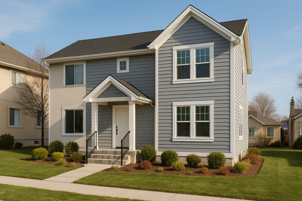 Read more about the article Inspiration Guide: Homes Transformed from Stucco to Siding