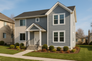 Read more about the article Inspiration Guide: Homes Transformed from Stucco to Siding
